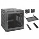 Tecmojo Elite 12U 23.62'' Depth Wall-Mount Cabinet, Mesh Door Flat Pack Tecmojo Elite 12U 23.62'' Depth Wall-Mount Cabinet, Mesh Door Flat Pack