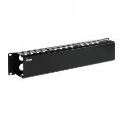 Tecmojo 2U 2.5" Depth Steel Horizontal Cable Manager