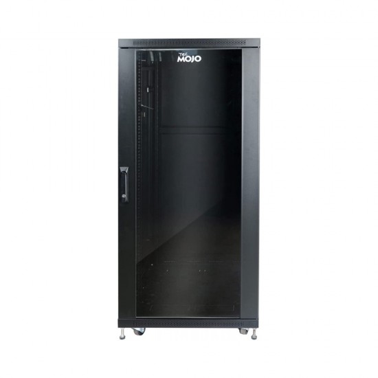 Tecmojo DB 27U 600x600 network cabinet glass door Tecmojo DB 27U 600x600 network cabinet glass door