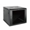 Tecmojo Elite 9U 450mm Depth Wall-Mount Cabinet, Glass Door Flat Pack