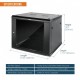 Tecmojo Elite 9U 450mm Depth Wall-Mount Cabinet, Glass Door Flat Pack Tecmojo Elite 9U 450mm Depth Wall-Mount Cabinet, Glass Door Flat Pack