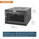 Tecmojo Elite 6U 17.72" Depth Wall-Mount Cabinet, Mesh Door Flat Pack Tecmojo Elite 6U 17.72" Depth Wall-Mount Cabinet, Mesh Door Flat Pack
