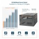 Tecmojo Elite 6U 17.72" Depth Wall-Mount Cabinet, Mesh Door Flat Pack Tecmojo Elite 6U 17.72" Depth Wall-Mount Cabinet, Mesh Door Flat Pack