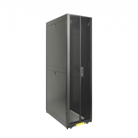 Tecmojo 48U 600*1070 Server Cabinet, front mesh & back double mesh (06black)