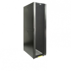 Tecmojo 48U 600*1070 Server Cabinet, front mesh & back double mesh (06black)