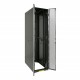 Tecmojo 52U 600*1070 Server Cabinet, front mesh & back double mesh (06black)