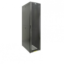 Tecmojo 52U 600*1070 Server Cabinet, front mesh & back double mesh (06black)