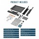 Tecmojo 27U 600*600 Network Cabinet, front galss & back solid(DB-black) Tecmojo 27U 600*600 Network Cabinet, front galss & back solid(DB-black)