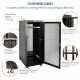 Tecmojo 27U 600*600 Network Cabinet, front mesh & back double mesh(DB-black) Tecmojo 27U 600*600 Network Cabinet, front mesh & back double mesh(DB-black)