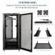 Tecmojo 27U 600*600 Network Cabinet, front mesh & back double mesh(DB-black) Tecmojo 27U 600*600 Network Cabinet, front mesh & back double mesh(DB-black)