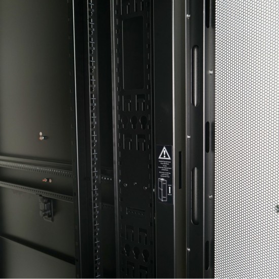42U 600*1070 Server Cabinet, front mesh & back double mesh (06black)