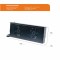 1U Rack Mount Cooling Unit with 2 fans