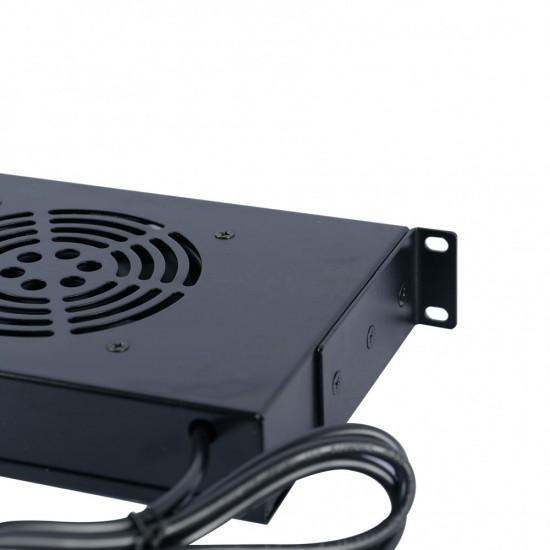 1U Rack Mount Cooling Unit with 2 fans